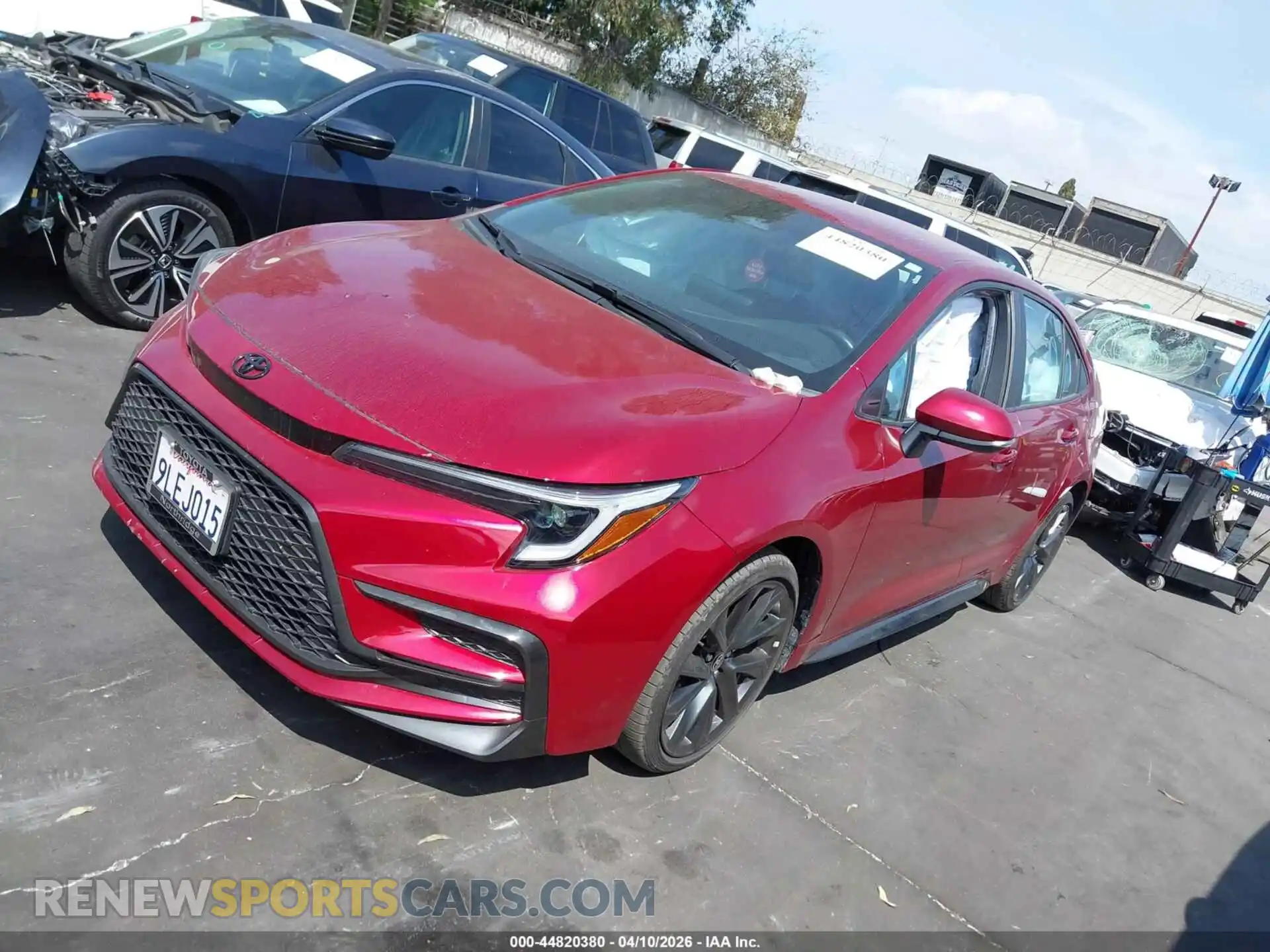 2 Photograph of a damaged car 5YFS4MCE9RP187852 TOYOTA COROLLA 2024