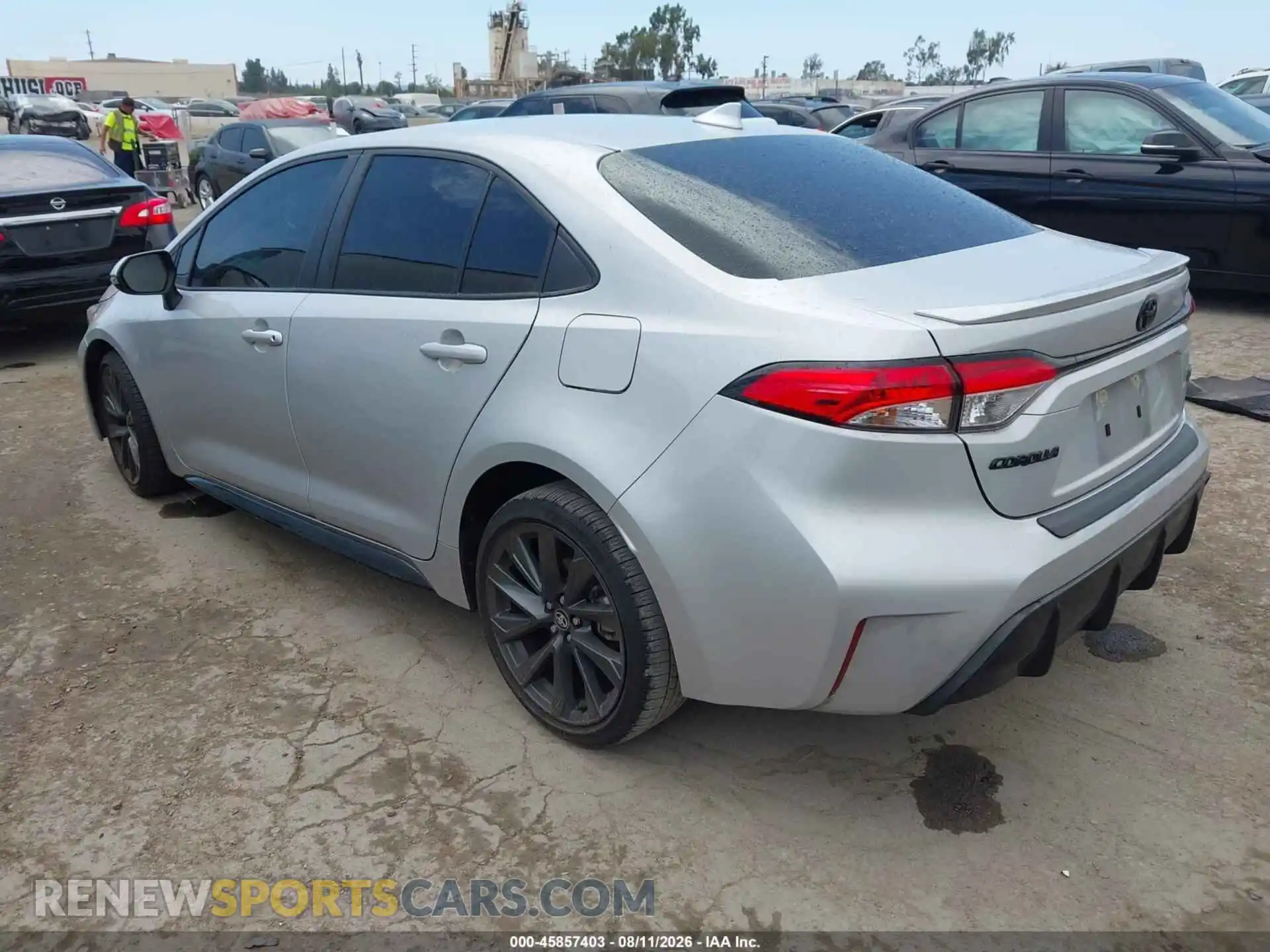 3 Photograph of a damaged car 5YFS4MCE9RP188600 TOYOTA COROLLA 2024
