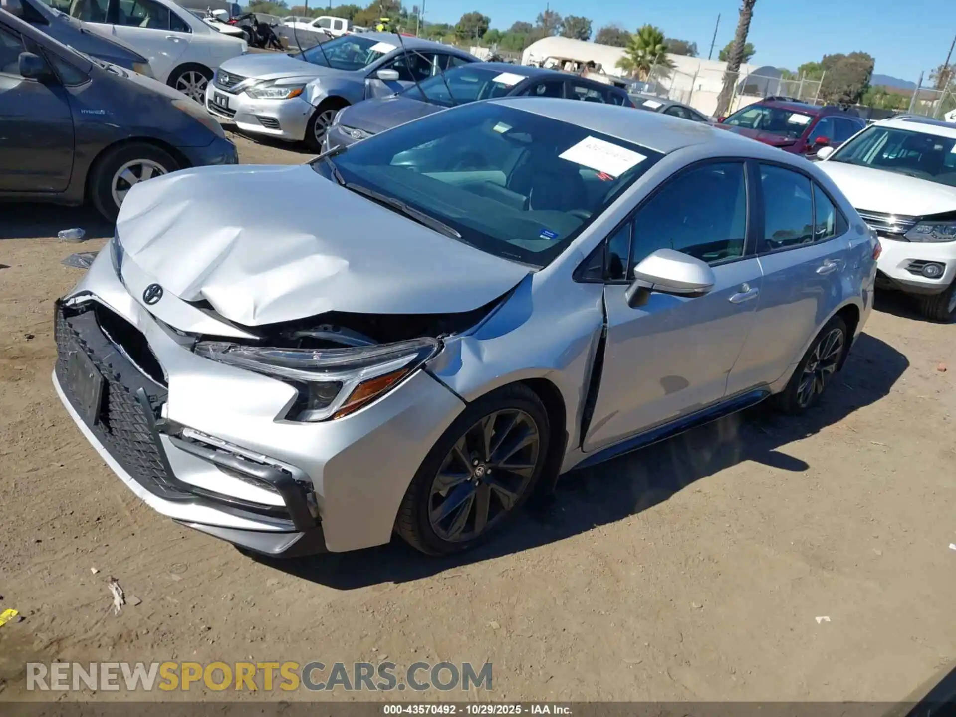 2 Фотография поврежденного автомобиля 5YFS4MCE9RP189651 TOYOTA COROLLA 2024