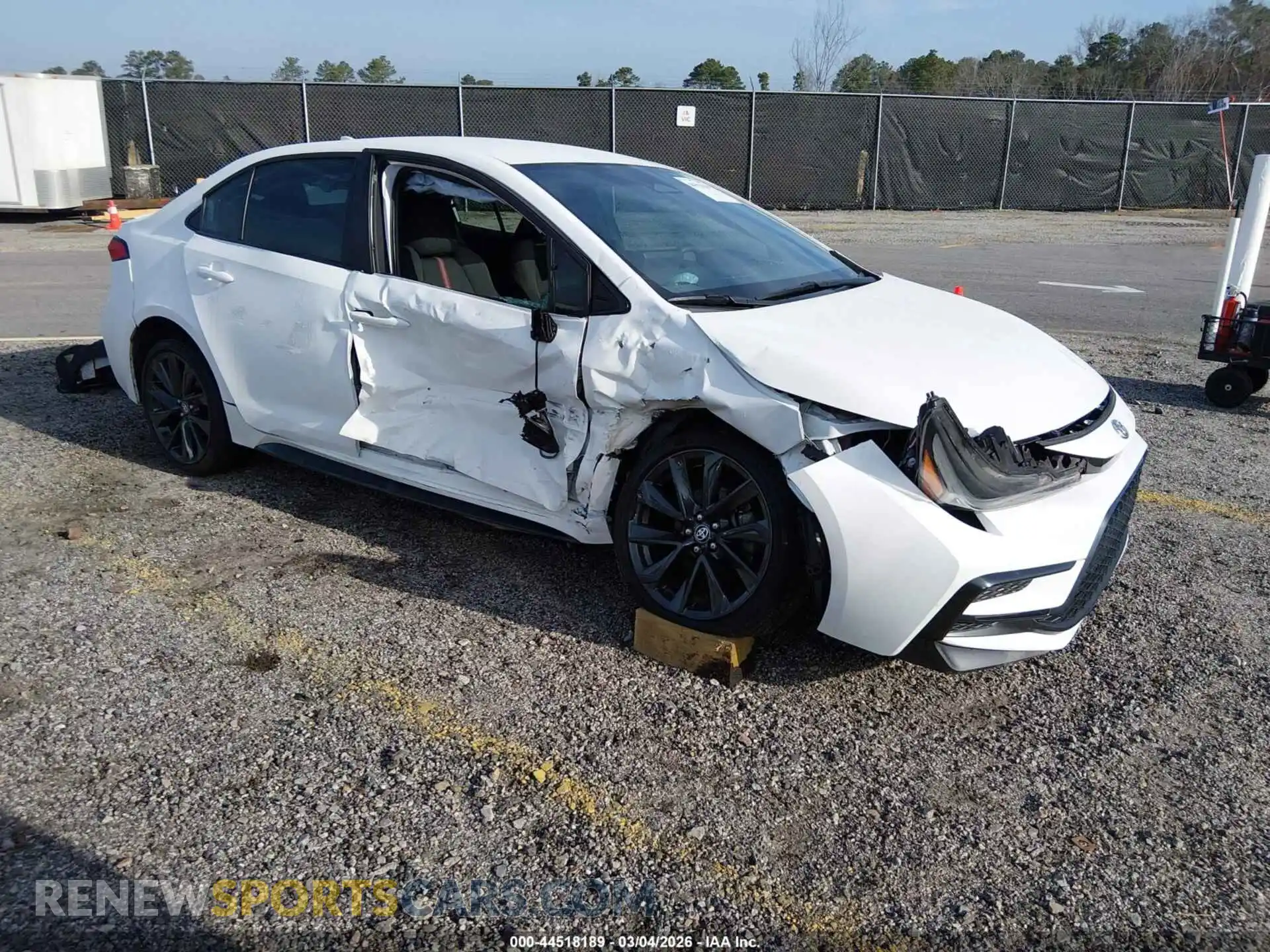 1 Photograph of a damaged car 5YFS4MCE9RP192047 TOYOTA COROLLA 2024