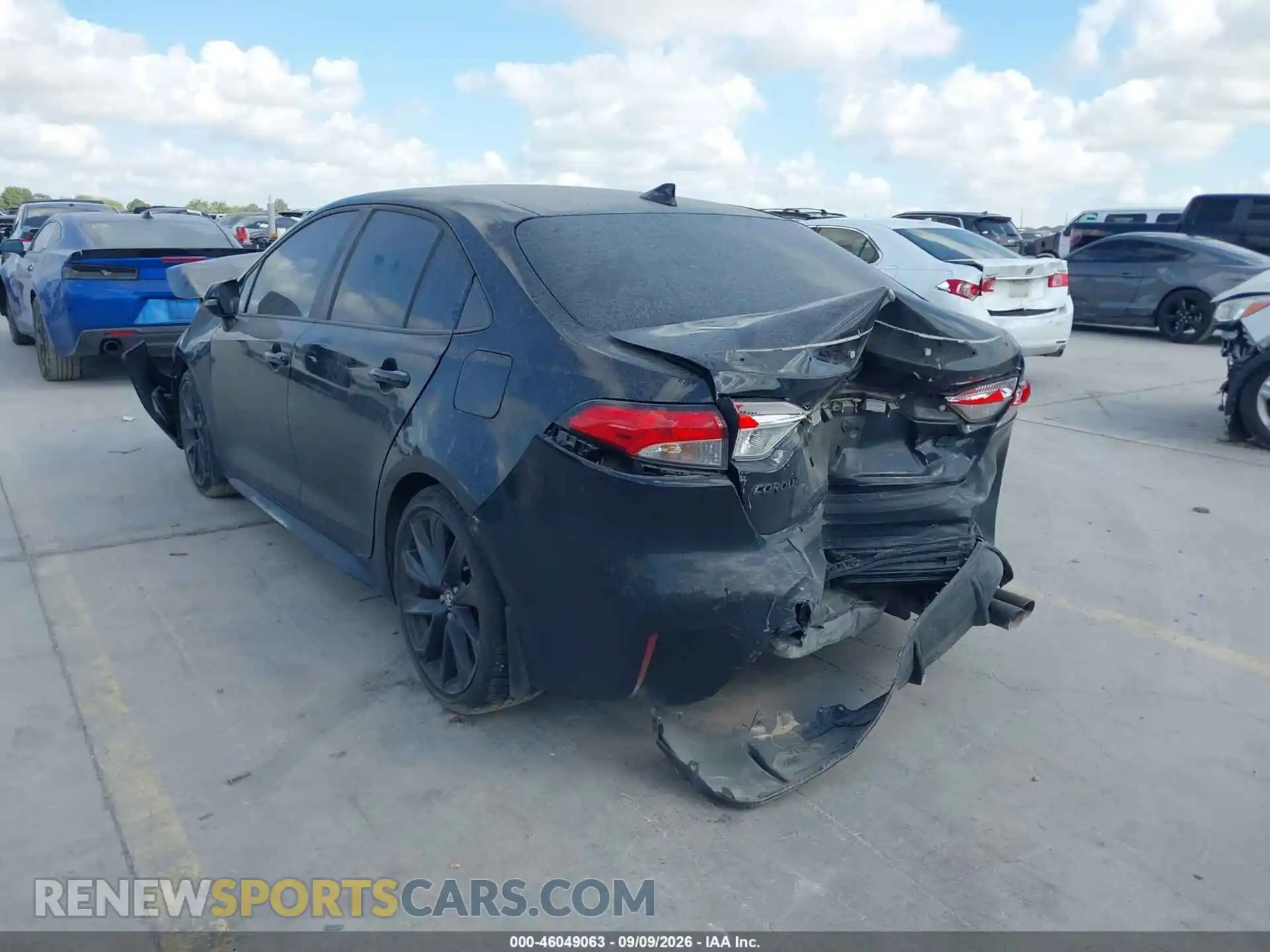 3 Фотография поврежденного автомобиля 5YFS4MCE9RP199693 TOYOTA COROLLA 2024