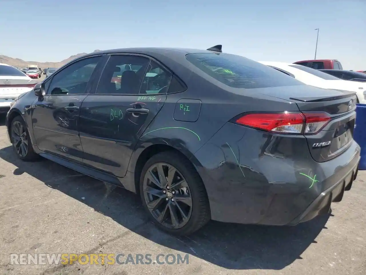 2 Фотография поврежденного автомобиля 5YFS4MCE9RP209087 TOYOTA COROLLA 2024