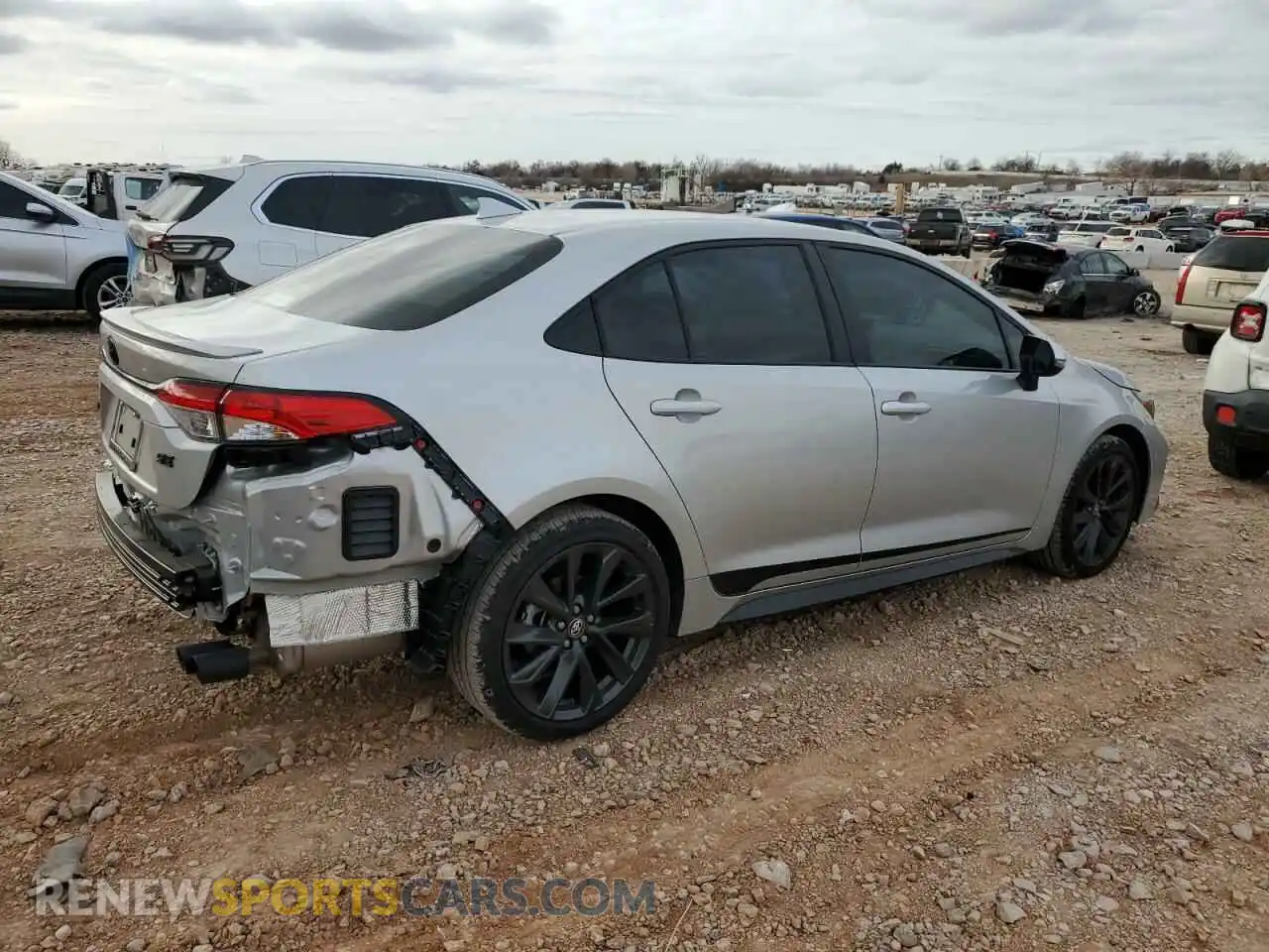3 Photograph of a damaged car 5YFS4MCE9RP210711 TOYOTA COROLLA 2024