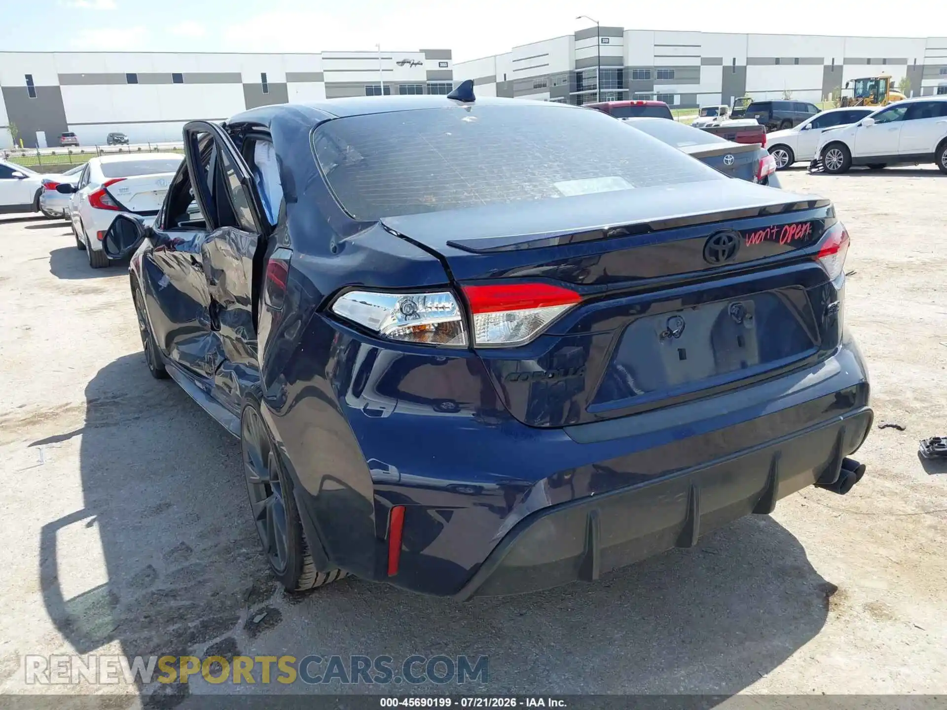 3 Photograph of a damaged car 5YFS4MCE9RP214807 TOYOTA COROLLA 2024