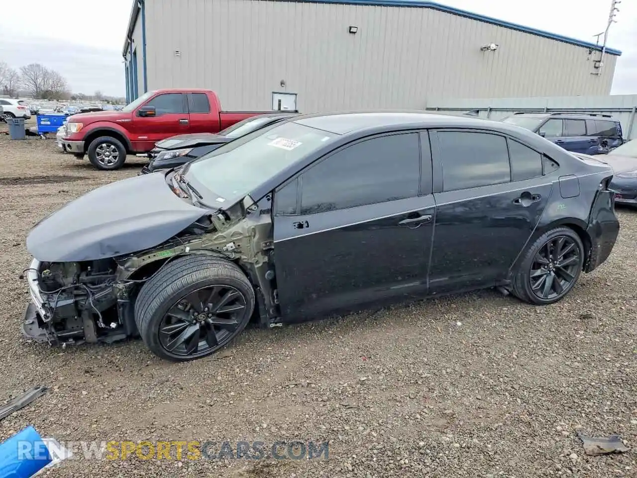 1 Photograph of a damaged car 5YFS4MCEXRP186693 TOYOTA COROLLA 2024