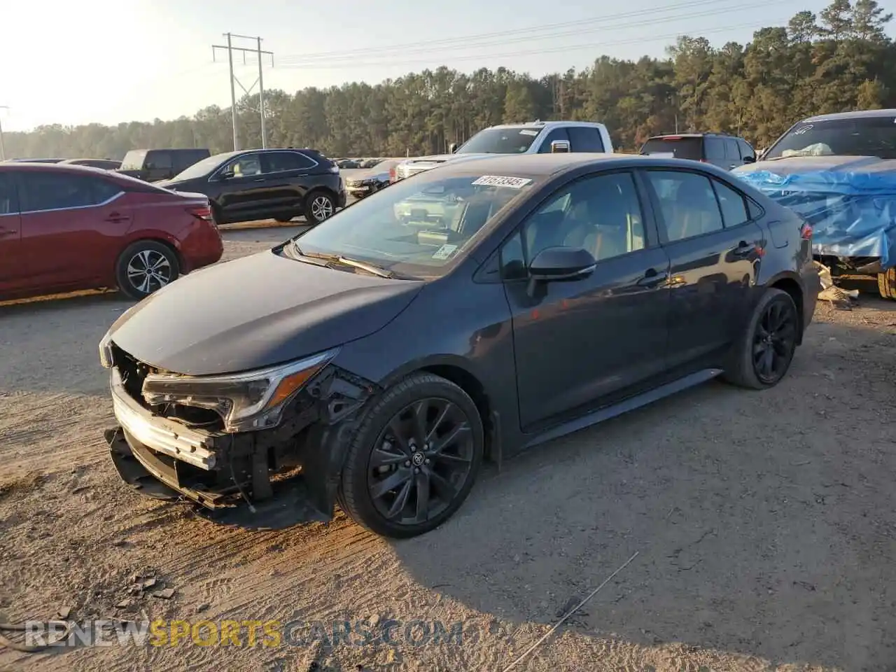 1 Photograph of a damaged car 5YFS4MCEXRP189545 TOYOTA COROLLA 2024