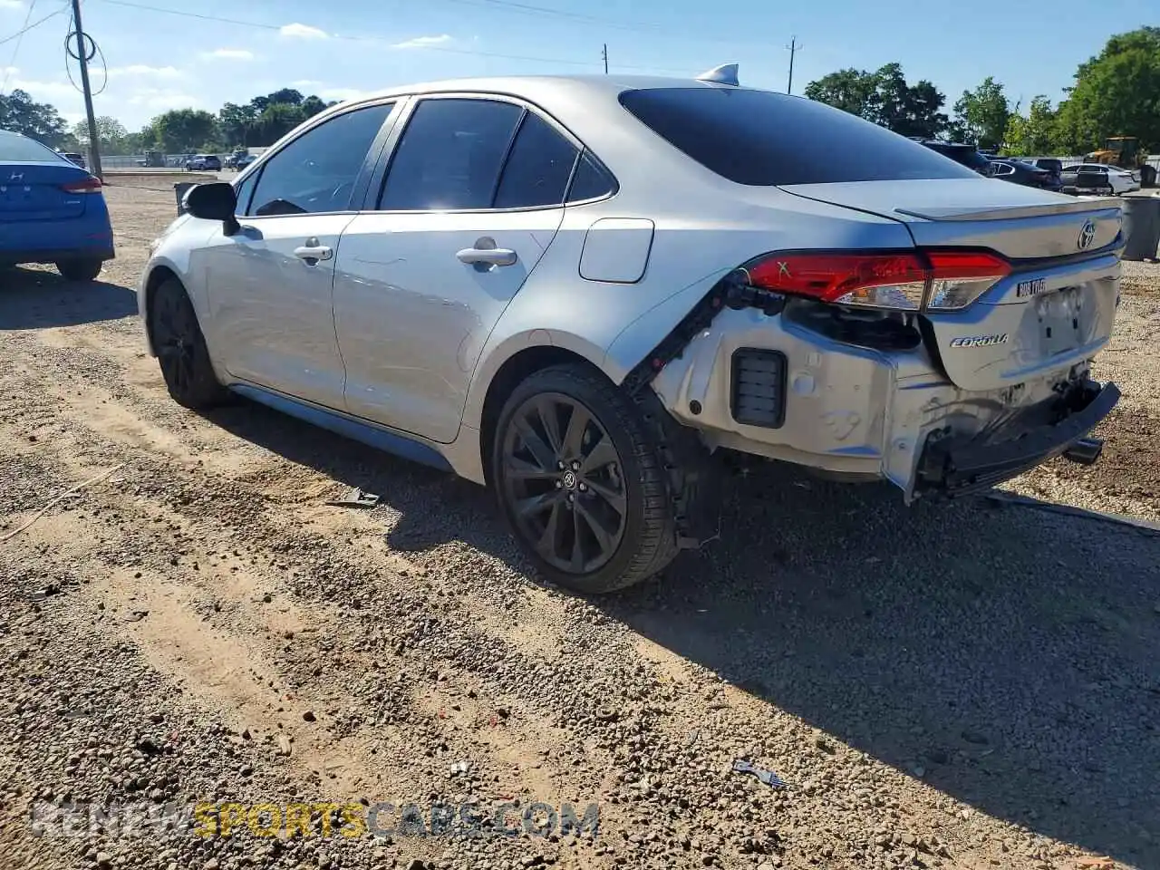 2 Photograph of a damaged car 5YFS4MCEXRP194907 TOYOTA COROLLA 2024