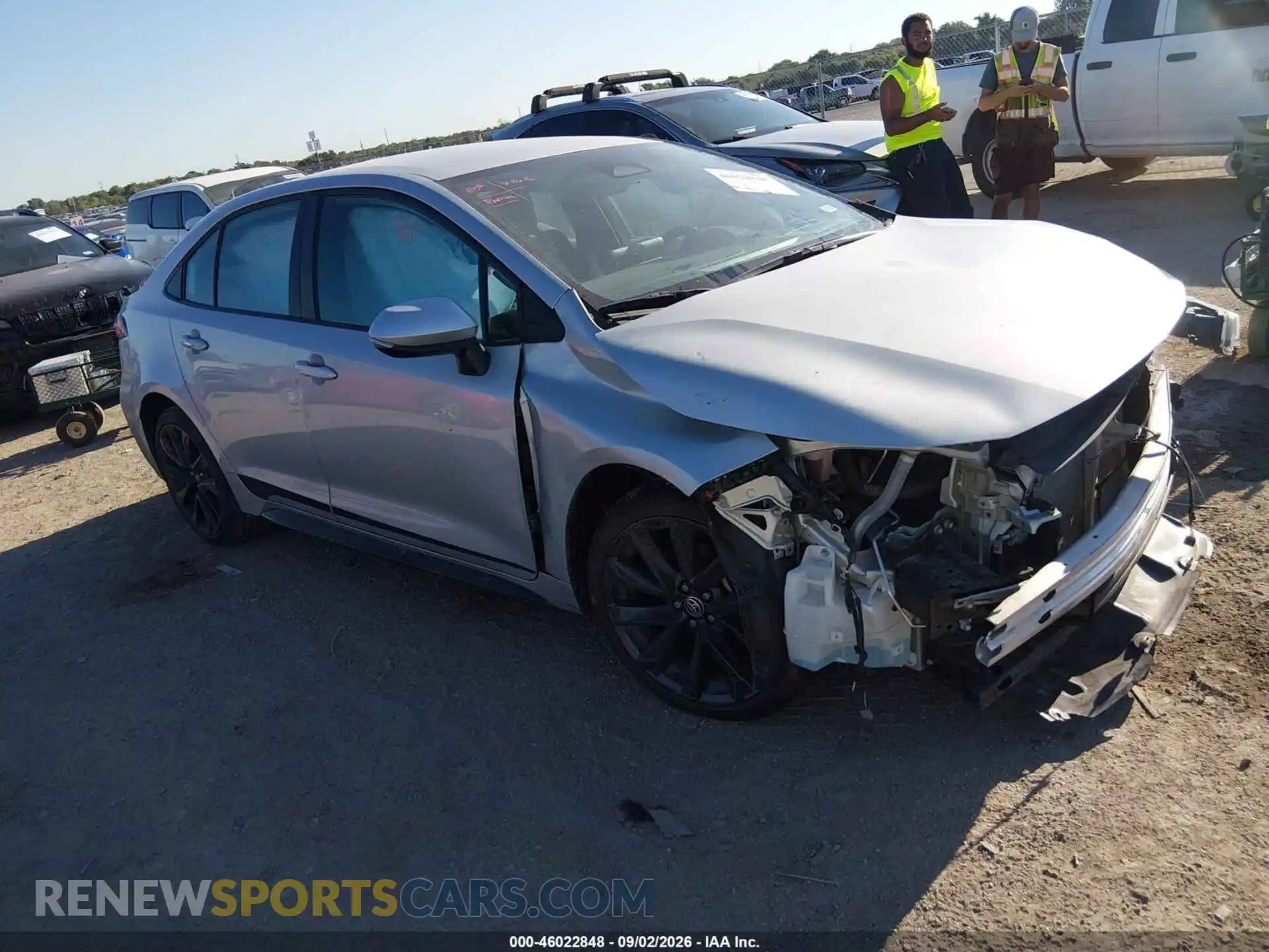 1 fotografías del automóvil dañado 5YFS4MCEXRP202245 TOYOTA COROLLA 2024