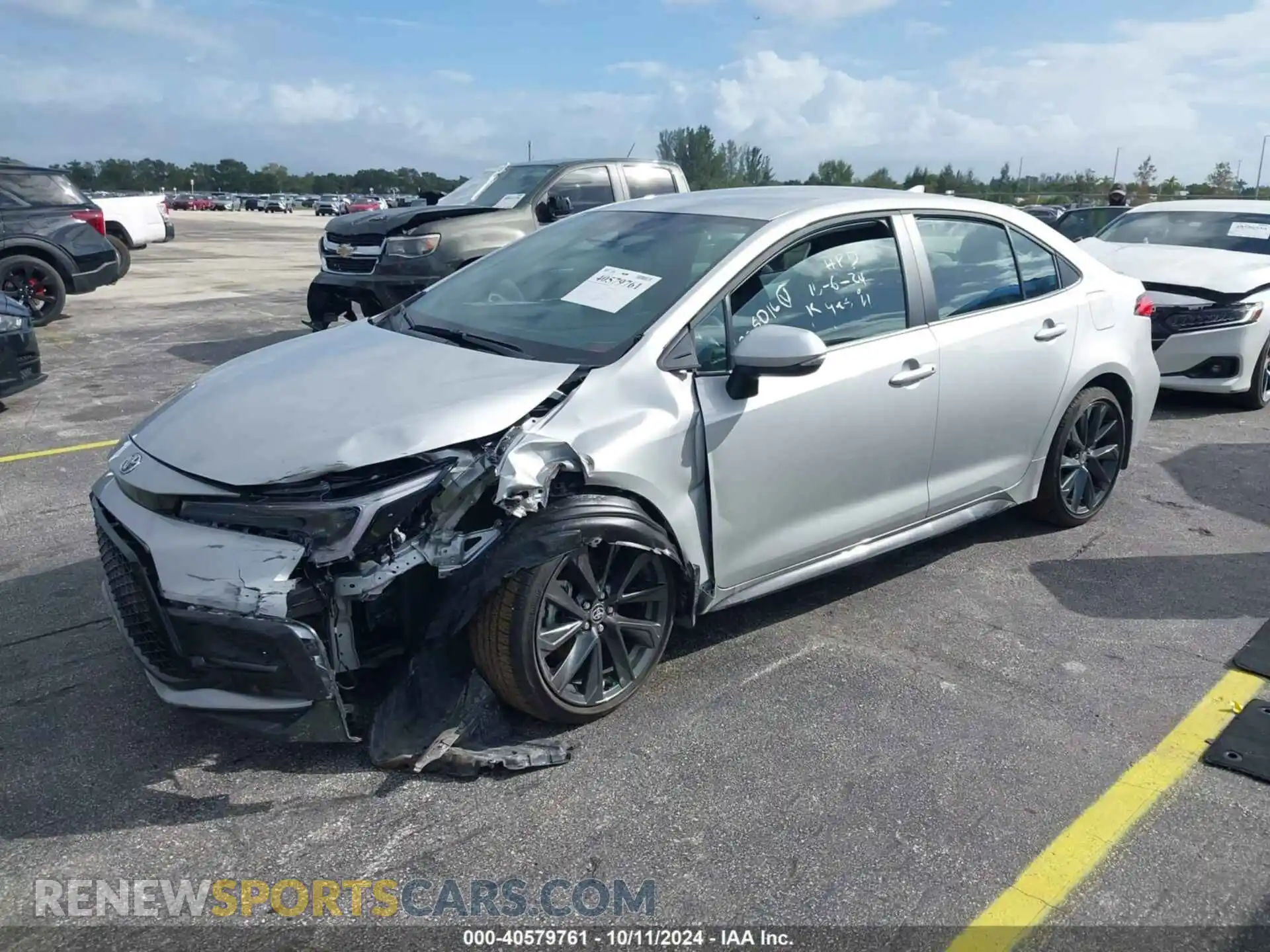 2 Фотография поврежденного автомобиля 5YFS4MCEXRP205016 TOYOTA COROLLA 2024