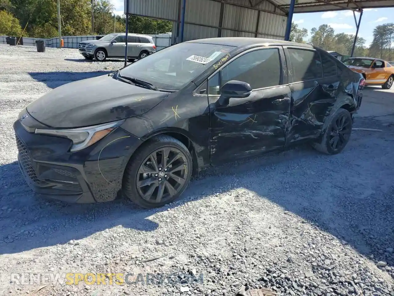 1 Photograph of a damaged car 5YFS4MCEXRP209101 TOYOTA COROLLA 2024