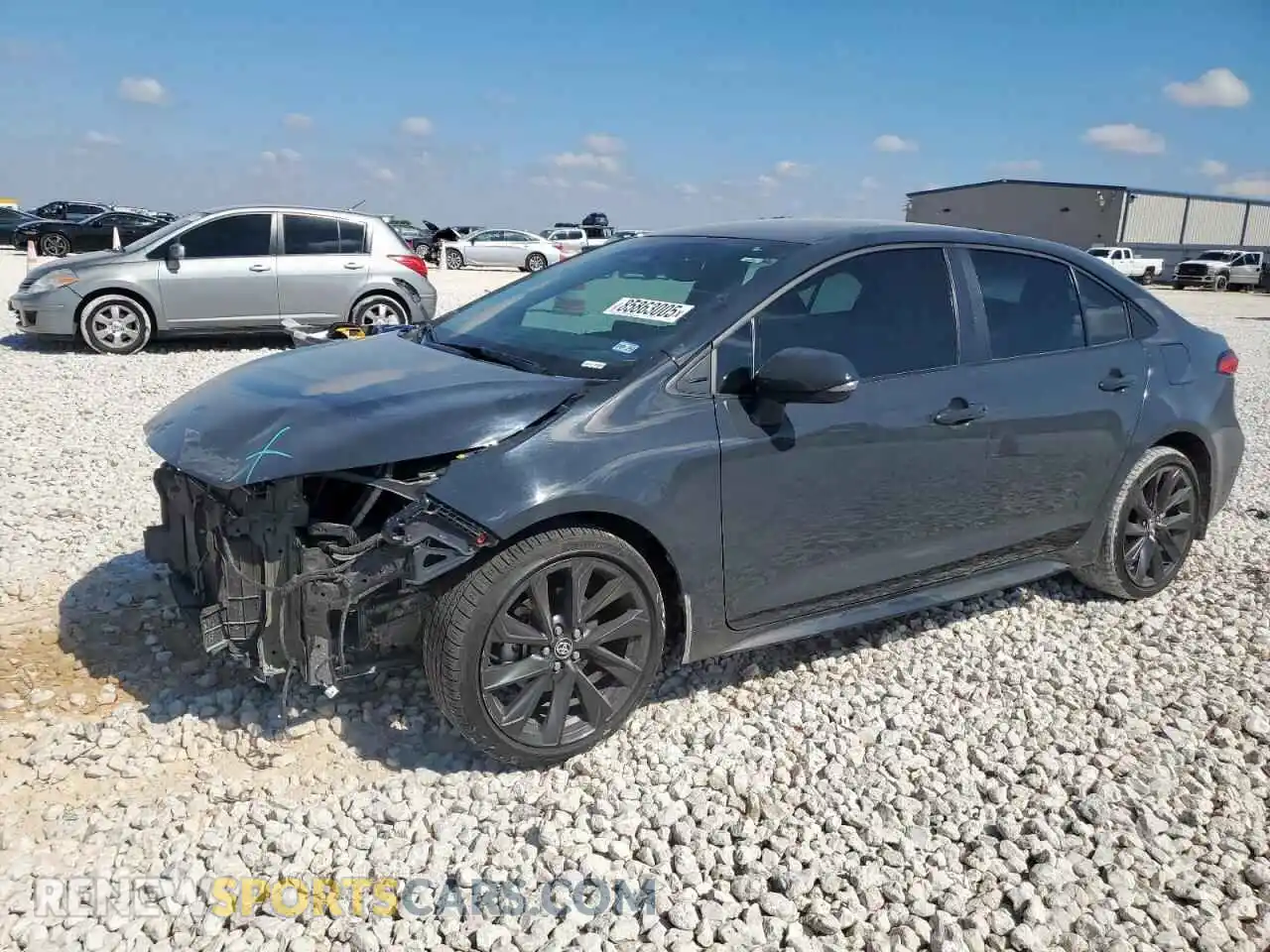 1 Photograph of a damaged car 5YFS4MCEXRP213536 TOYOTA COROLLA 2024