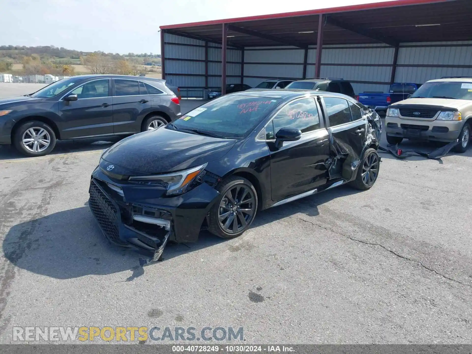 2 Photograph of a damaged car 5YFT4MCE7RP170567 TOYOTA COROLLA 2024