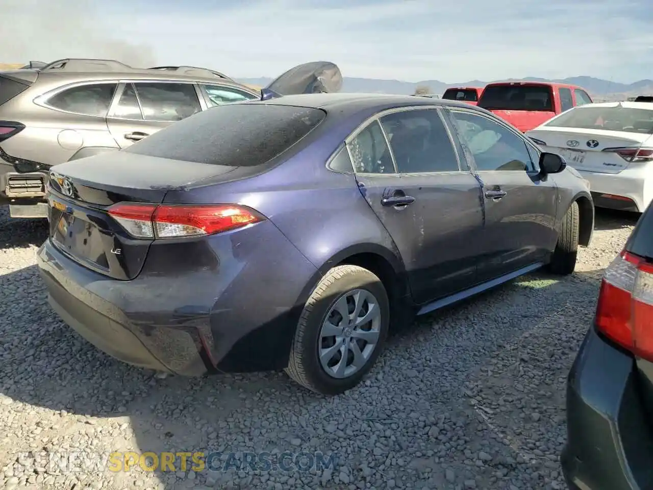 3 Photograph of a damaged car JTDB4MEE0RJ016375 TOYOTA COROLLA 2024