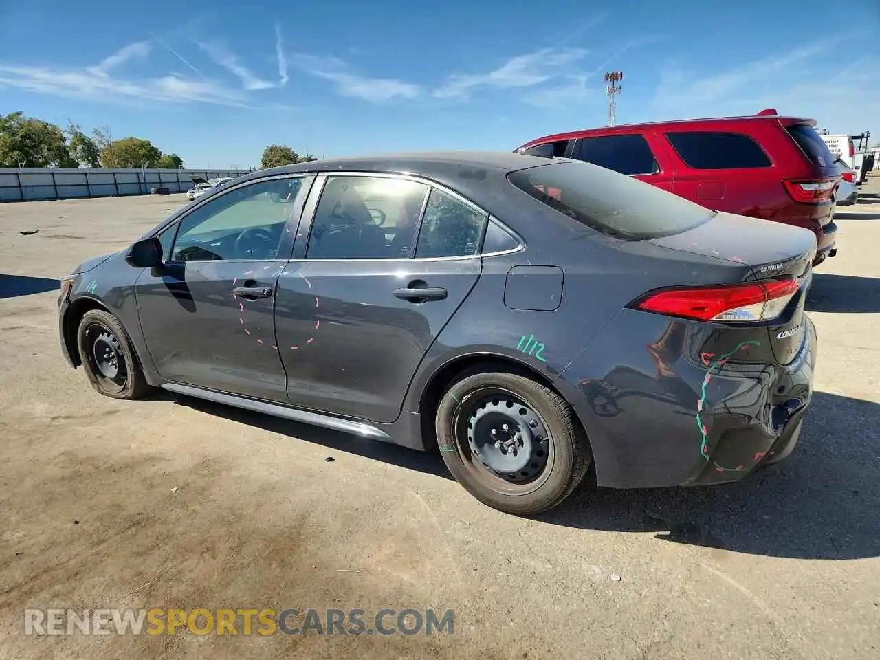2 Photograph of a damaged car JTDB4MEE1R3021640 TOYOTA COROLLA 2024