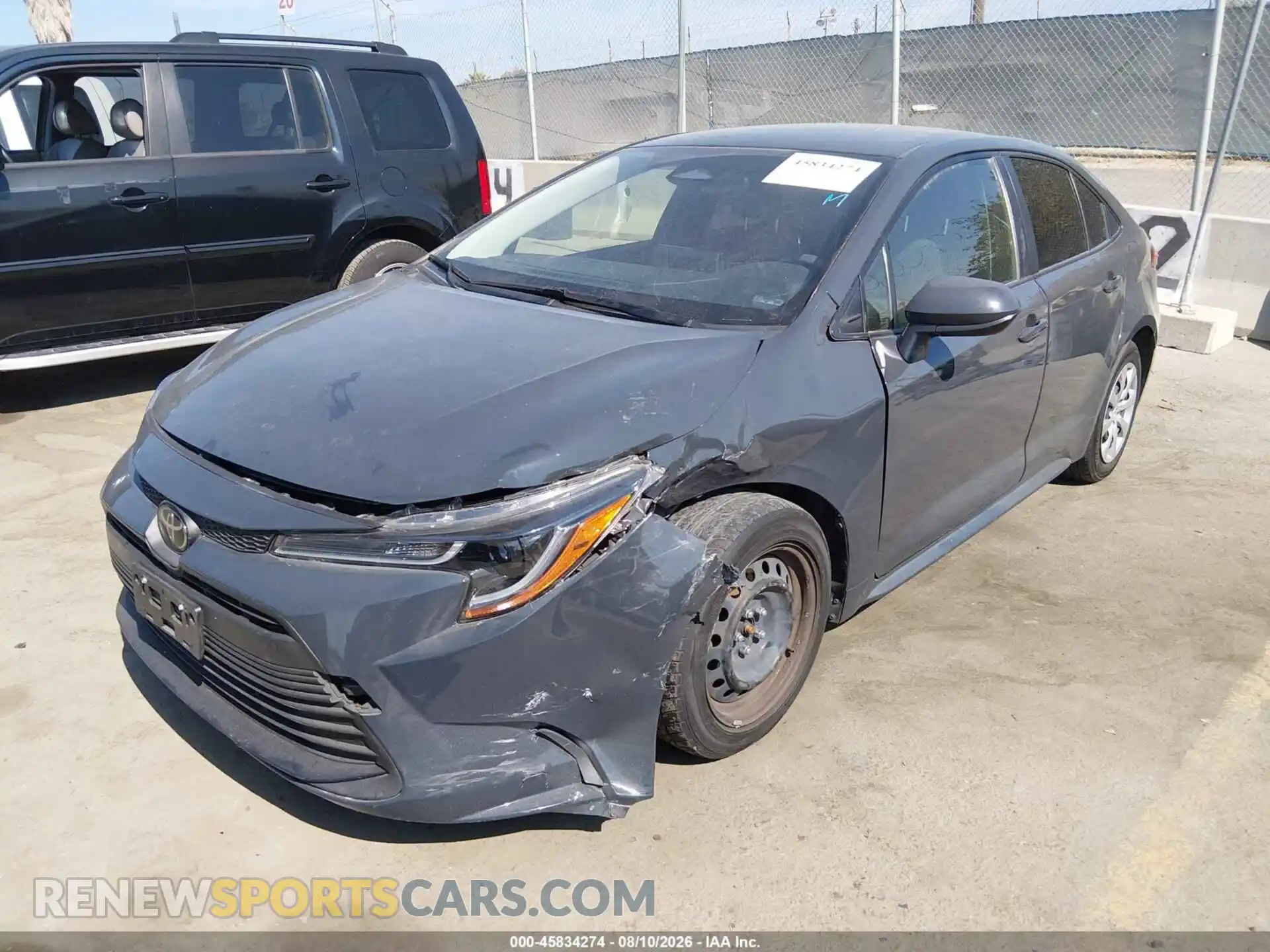 2 Photograph of a damaged car JTDB4MEE1R3021802 TOYOTA COROLLA 2024