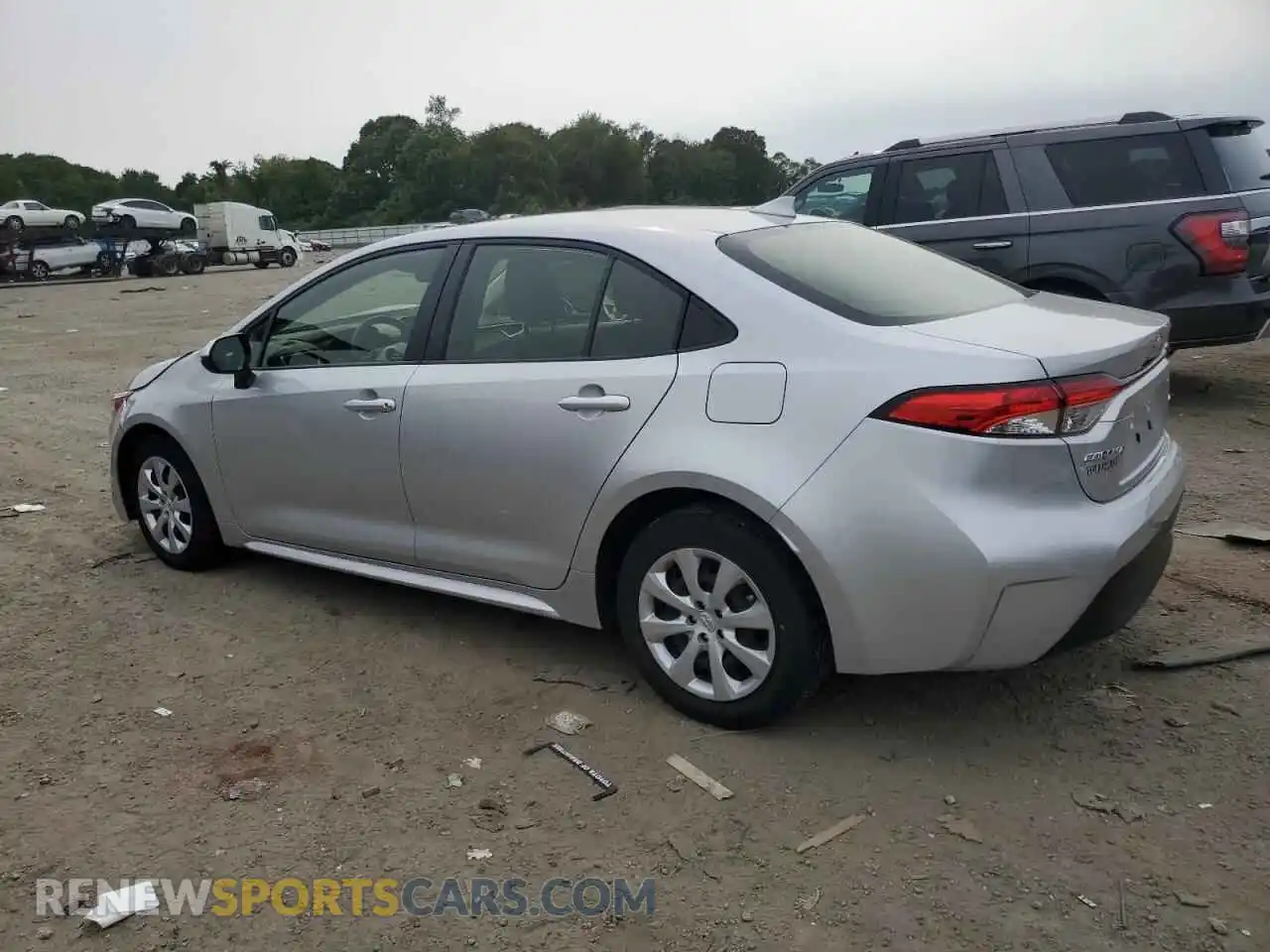 2 Photograph of a damaged car JTDB4MEE2R3018634 TOYOTA COROLLA 2024