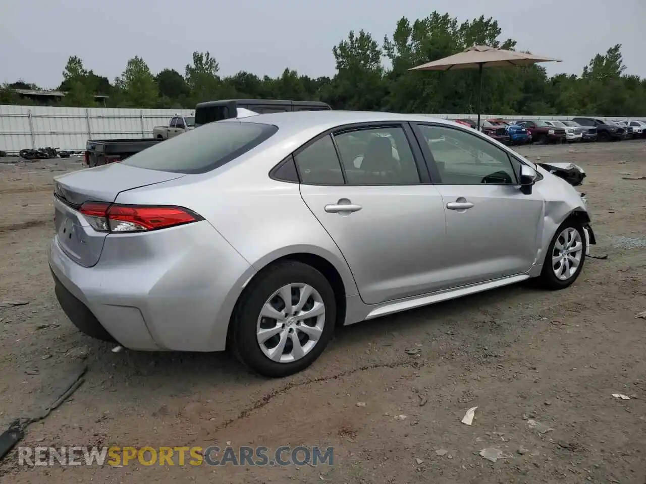 3 Photograph of a damaged car JTDB4MEE2R3018634 TOYOTA COROLLA 2024