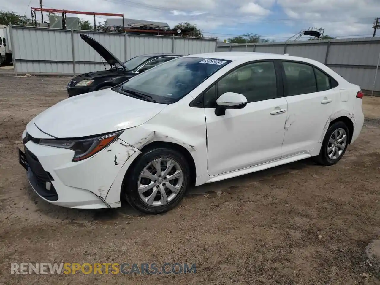 1 Photograph of a damaged car JTDB4MEE2RJ014739 TOYOTA COROLLA 2024