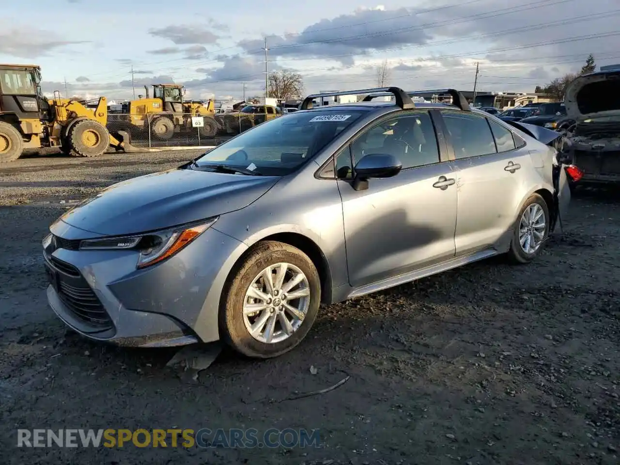 1 Photograph of a damaged car JTDB4MEE2RJ014885 TOYOTA COROLLA 2024
