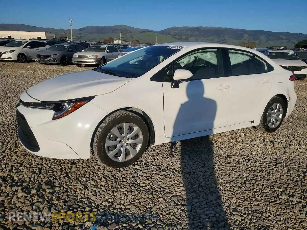 1 Photograph of a damaged car JTDB4MEE3RJ015222 TOYOTA COROLLA 2024