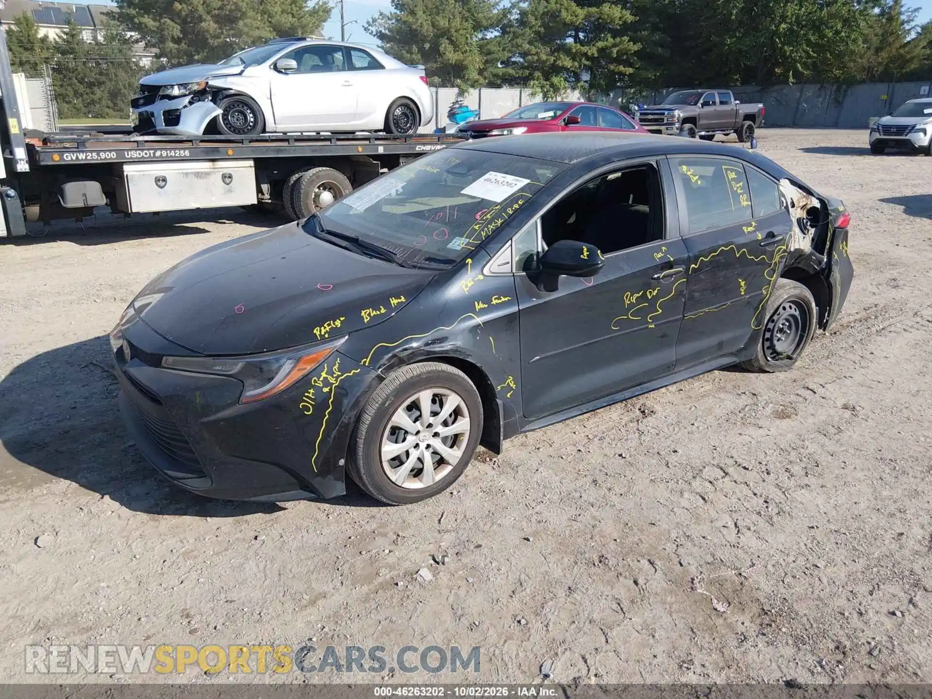 2 Фотография поврежденного автомобиля JTDB4MEE4RJ016136 TOYOTA COROLLA 2024