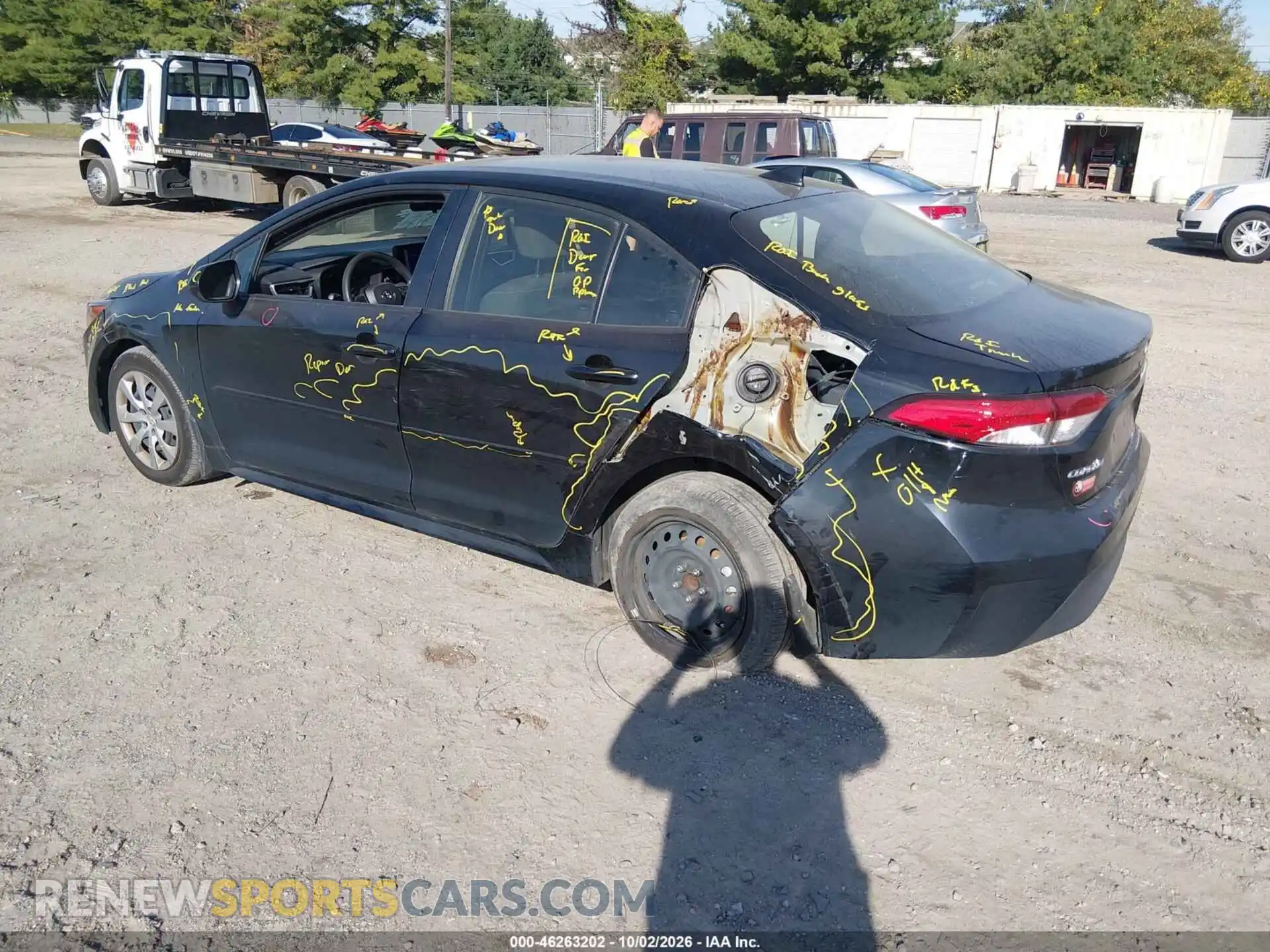 3 Фотография поврежденного автомобиля JTDB4MEE4RJ016136 TOYOTA COROLLA 2024
