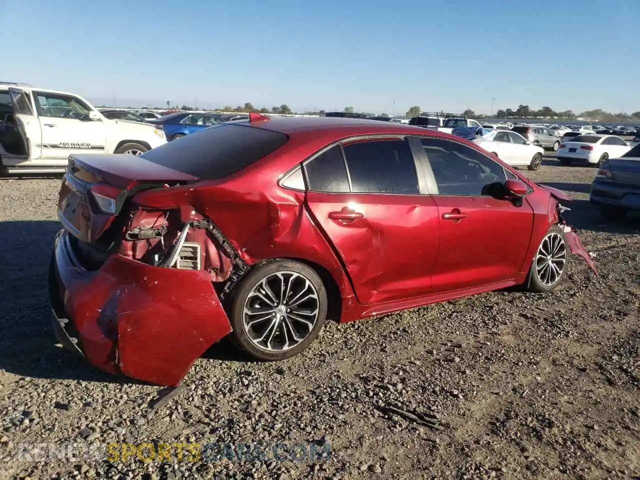 3 Photograph of a damaged car JTDB4MEE4RJ016802 TOYOTA COROLLA 2024