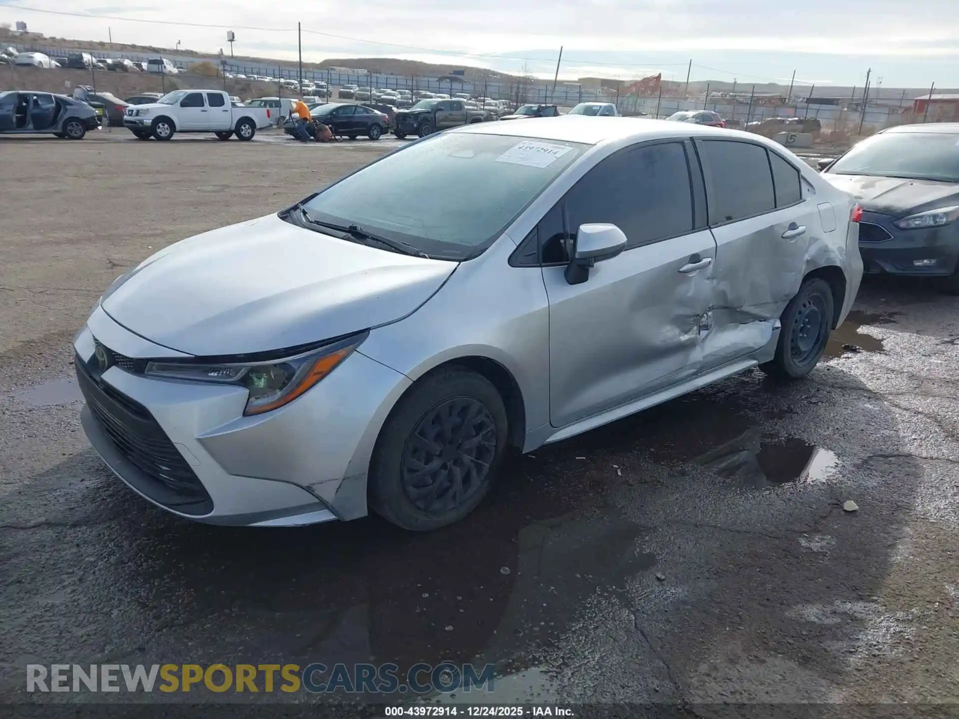 2 Photograph of a damaged car JTDB4MEE6R3020080 TOYOTA COROLLA 2024