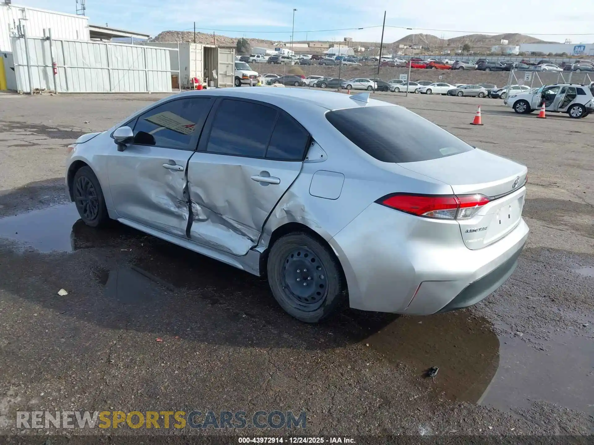 3 Photograph of a damaged car JTDB4MEE6R3020080 TOYOTA COROLLA 2024