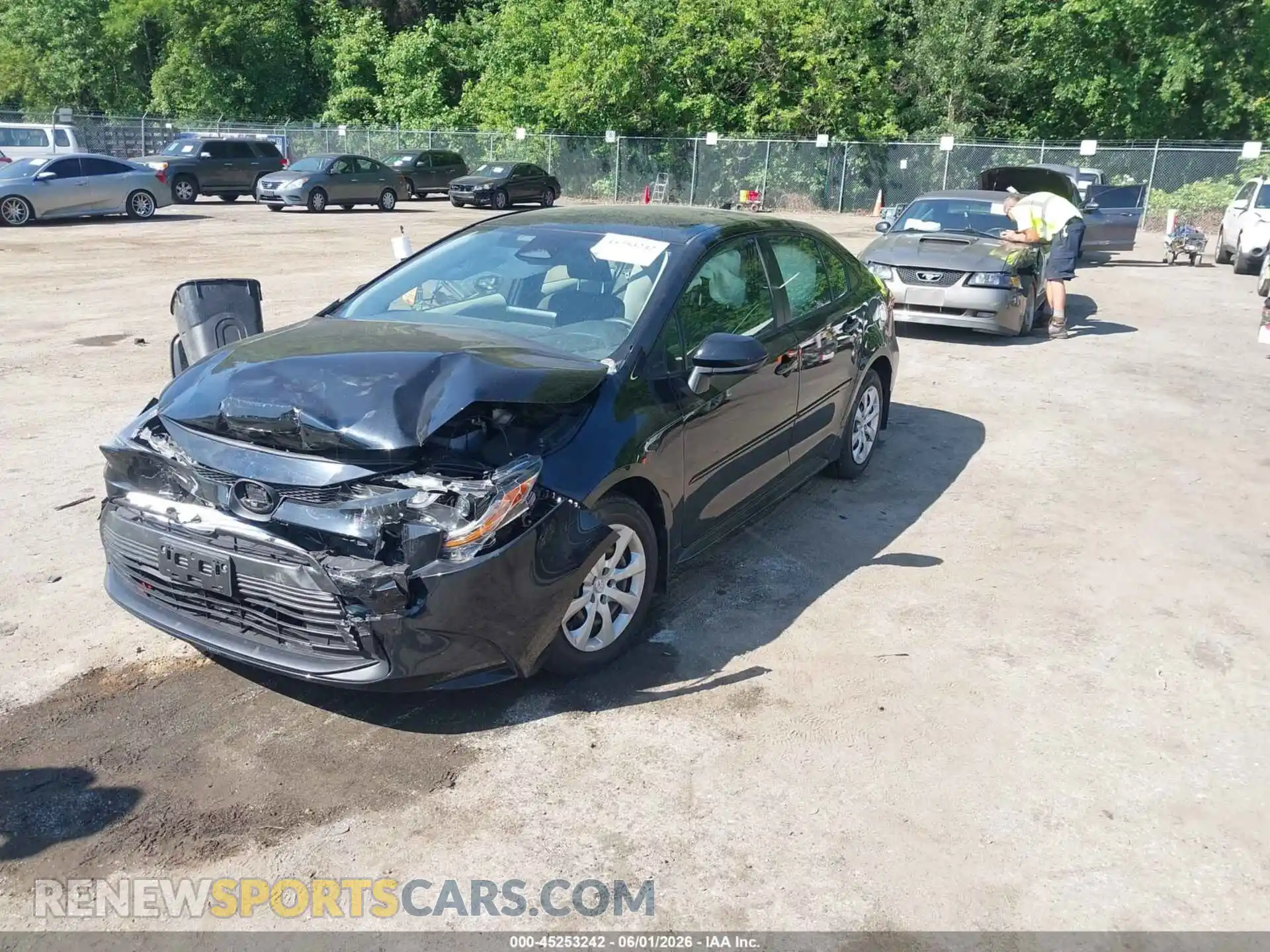 2 Photograph of a damaged car JTDB4MEE6R3022749 TOYOTA COROLLA 2024
