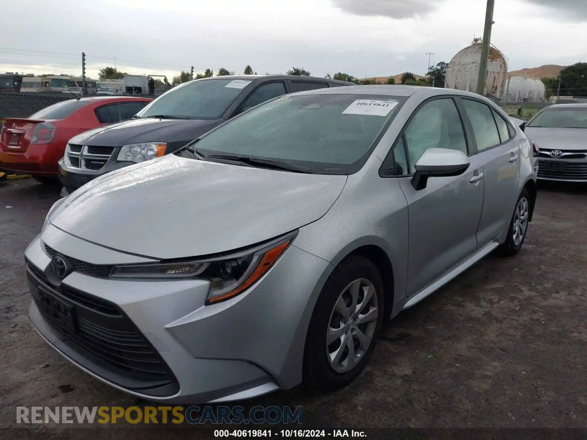 2 Photograph of a damaged car JTDB4MEE6R3025151 TOYOTA COROLLA 2024