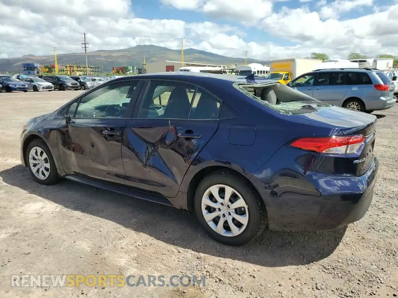 2 Photograph of a damaged car JTDB4MEE6RJ017336 TOYOTA COROLLA 2024