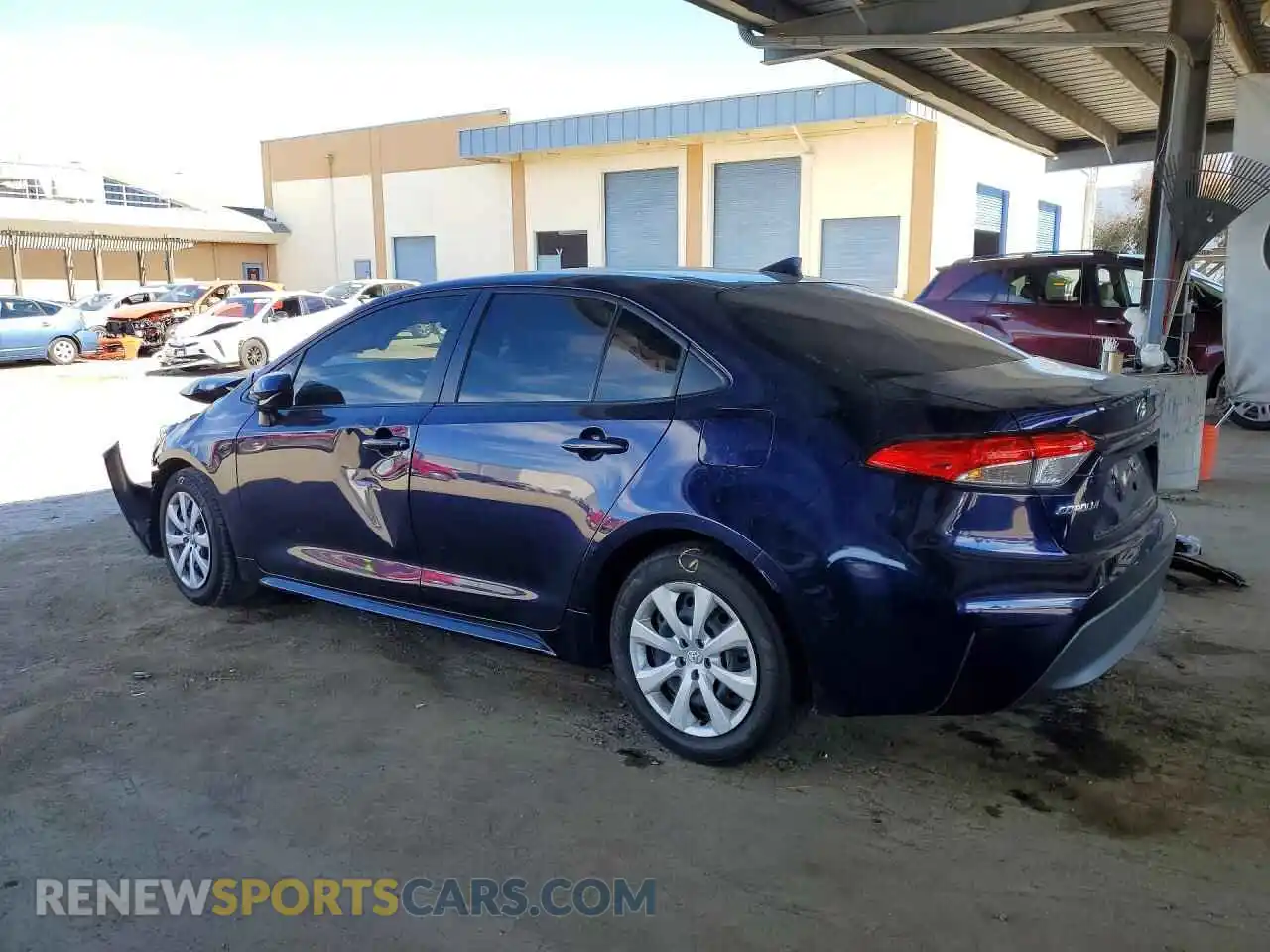 2 Фотография поврежденного автомобиля JTDB4MEE7RJ013702 TOYOTA COROLLA 2024