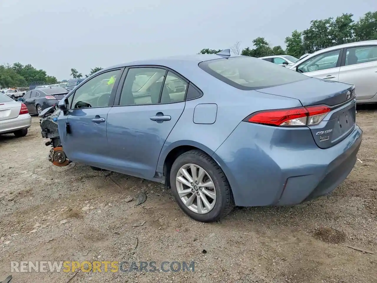2 Photograph of a damaged car JTDB4MEE9RJ012924 TOYOTA COROLLA 2024