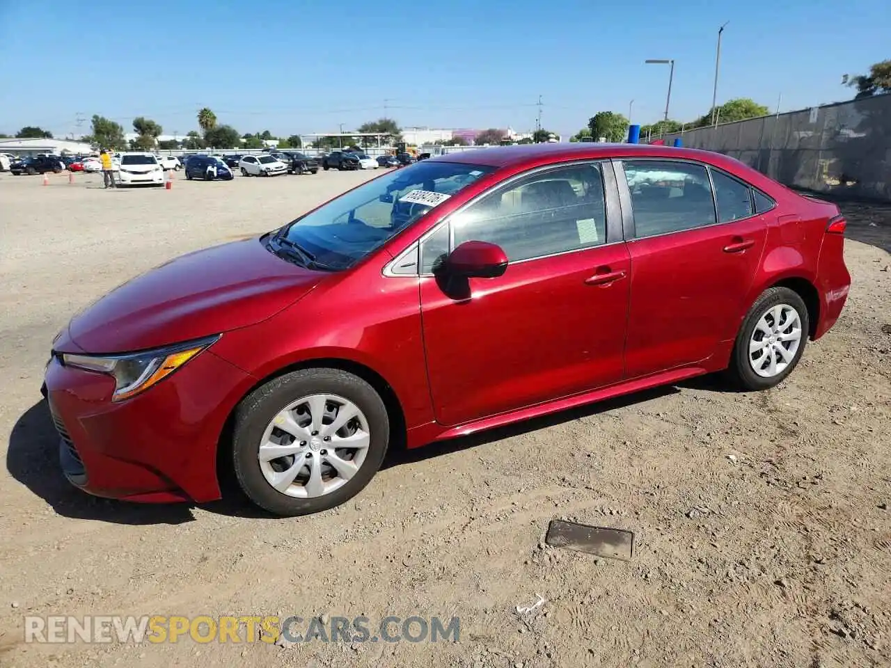 1 Photograph of a damaged car JTDB4MEE9RJ015368 TOYOTA COROLLA 2024