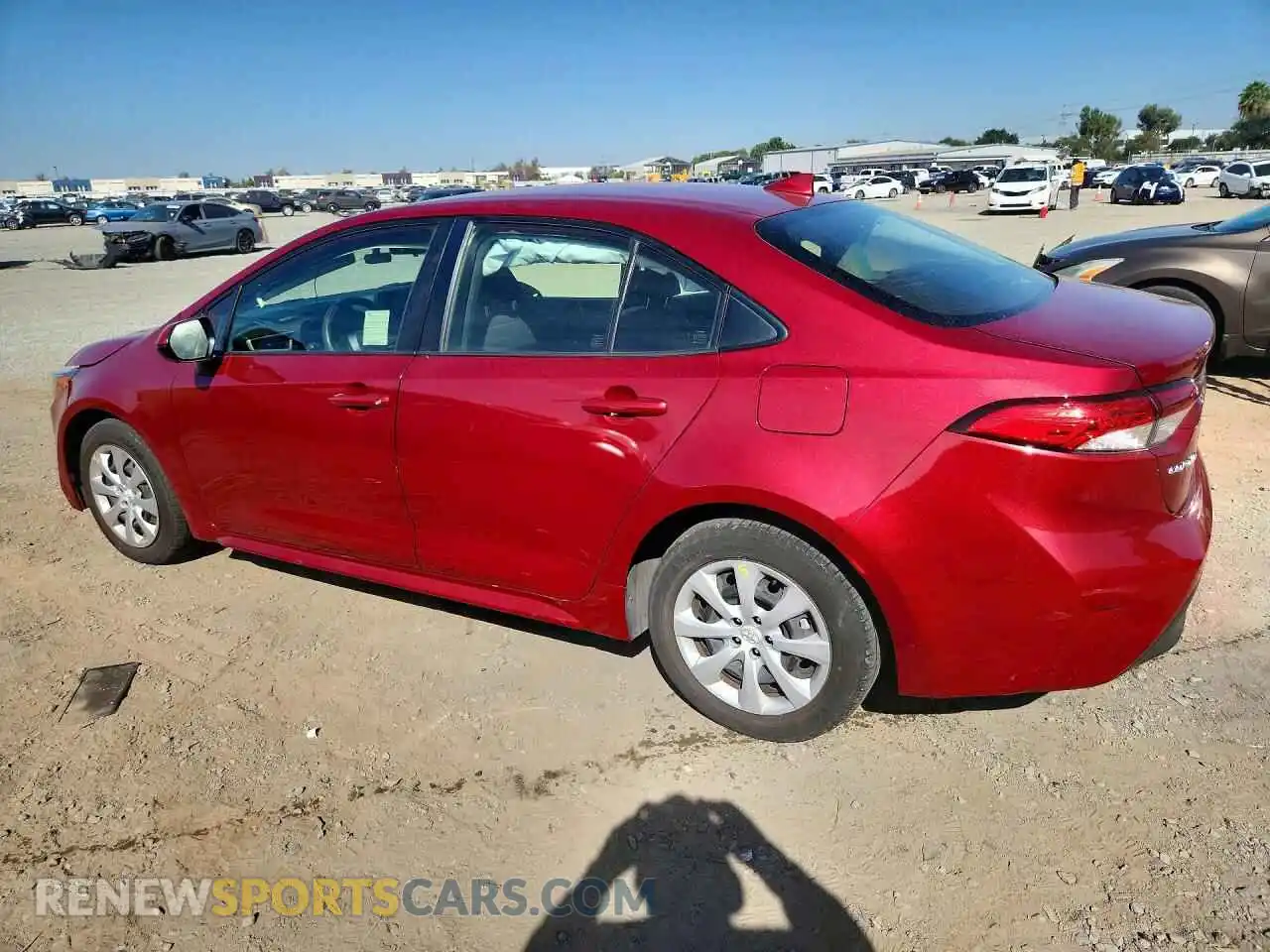 2 Photograph of a damaged car JTDB4MEE9RJ015368 TOYOTA COROLLA 2024
