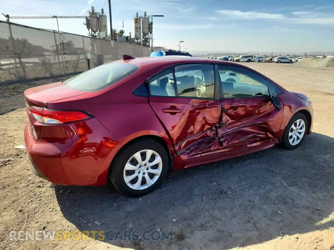 3 Photograph of a damaged car JTDB4MEE9RJ015368 TOYOTA COROLLA 2024