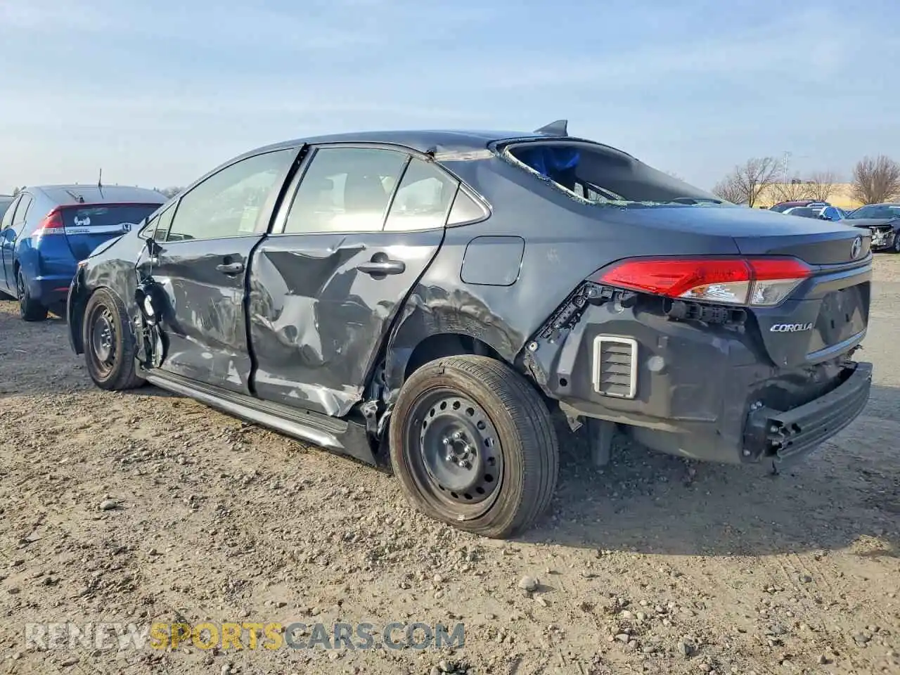 2 Photograph of a damaged car JTDB4MEEXR3018249 TOYOTA COROLLA 2024