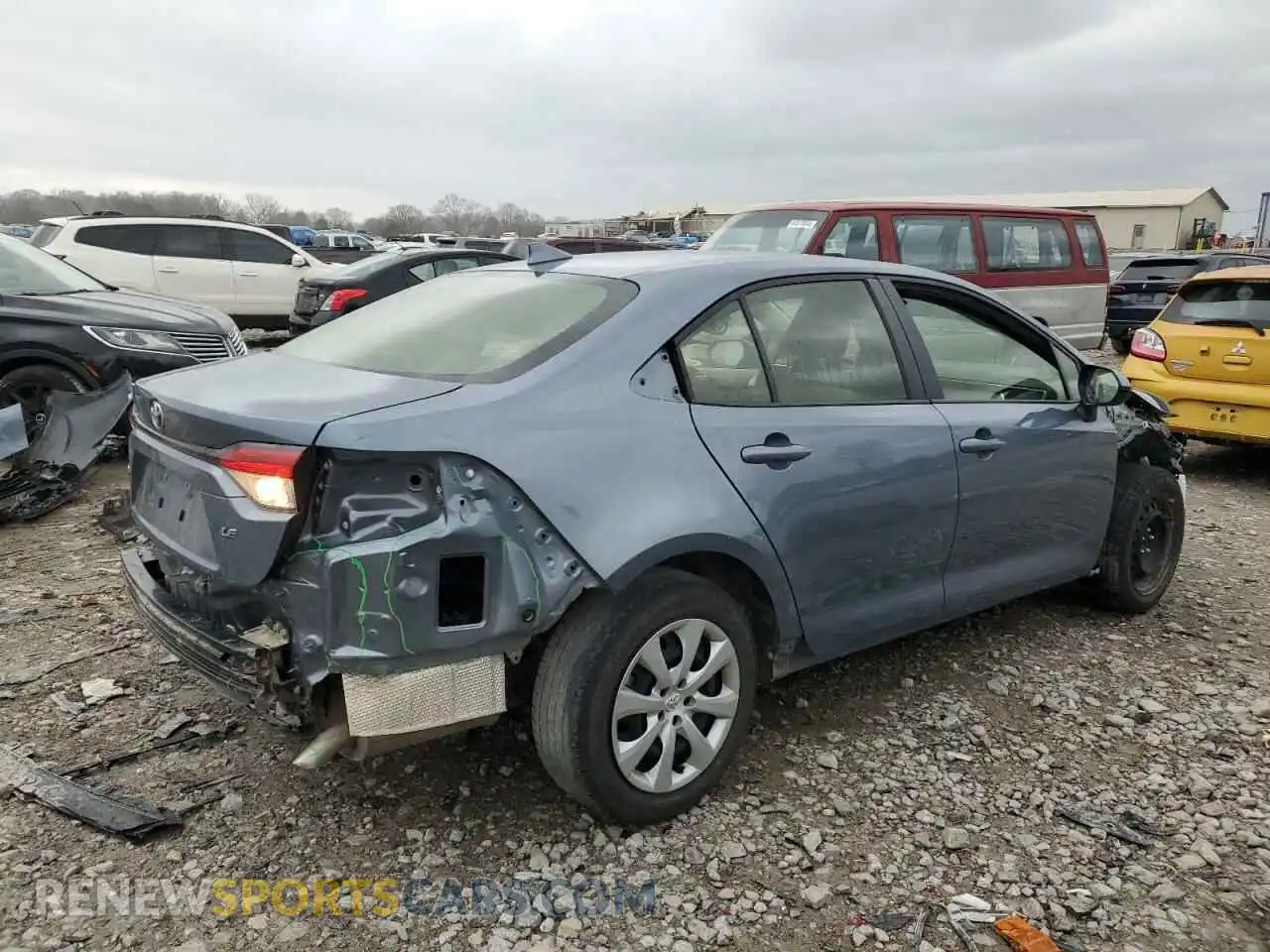 3 Photograph of a damaged car JTDB4MEEXR3021359 TOYOTA COROLLA 2024