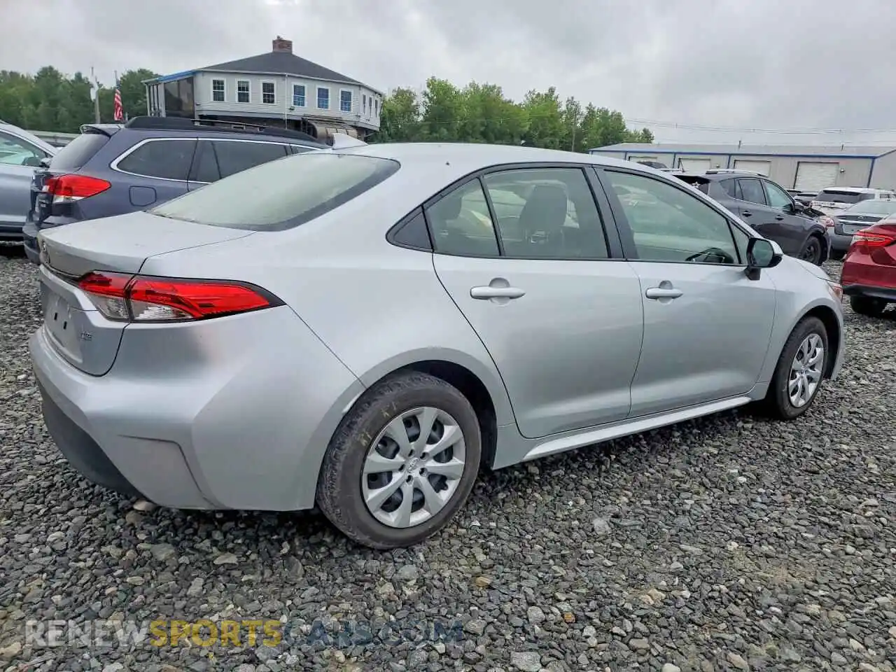3 fotografías del automóvil dañado JTDB4MEEXR3022110 TOYOTA COROLLA 2024