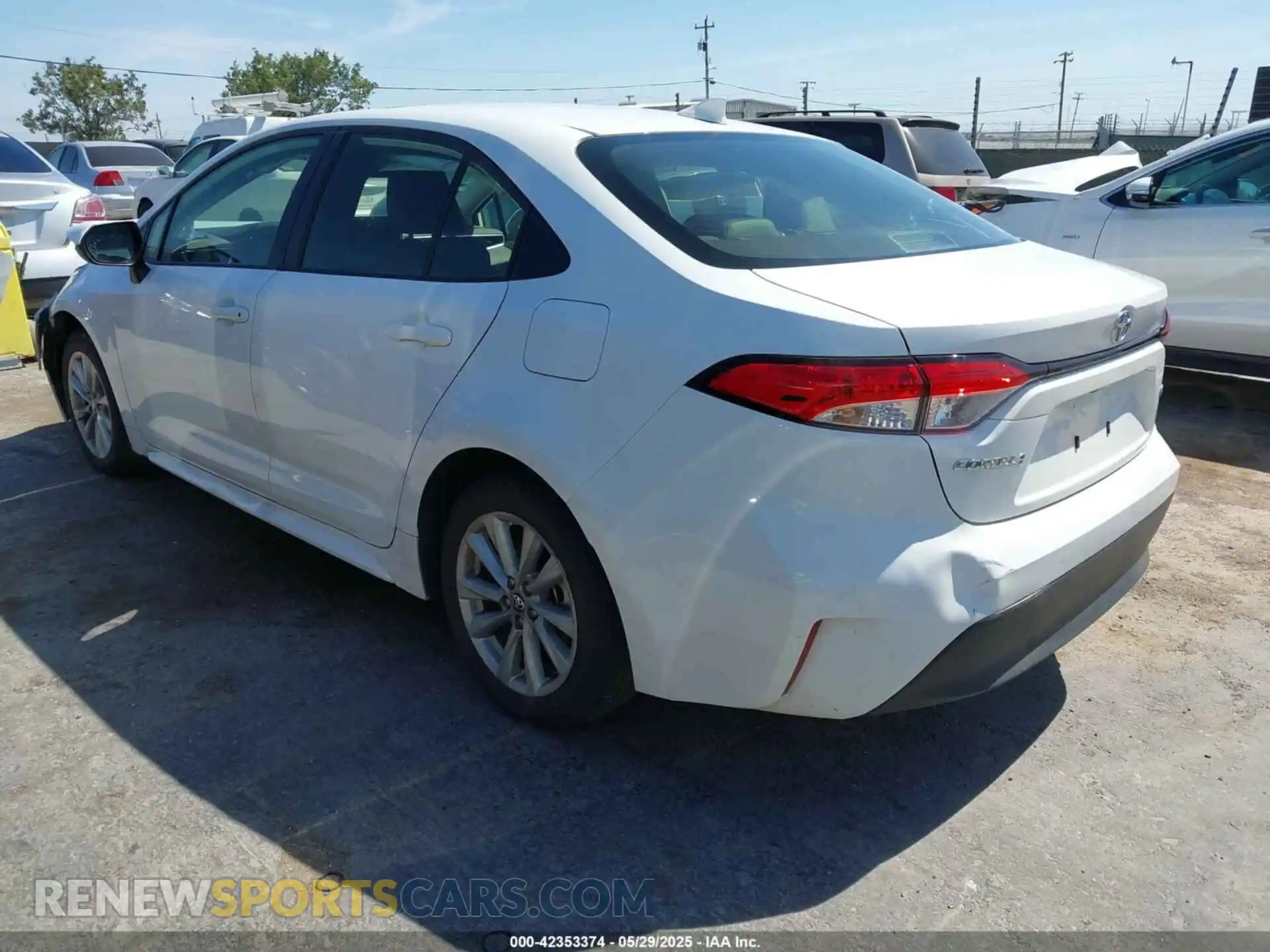 3 Photograph of a damaged car JTDB4MEEXR3024245 TOYOTA COROLLA 2024