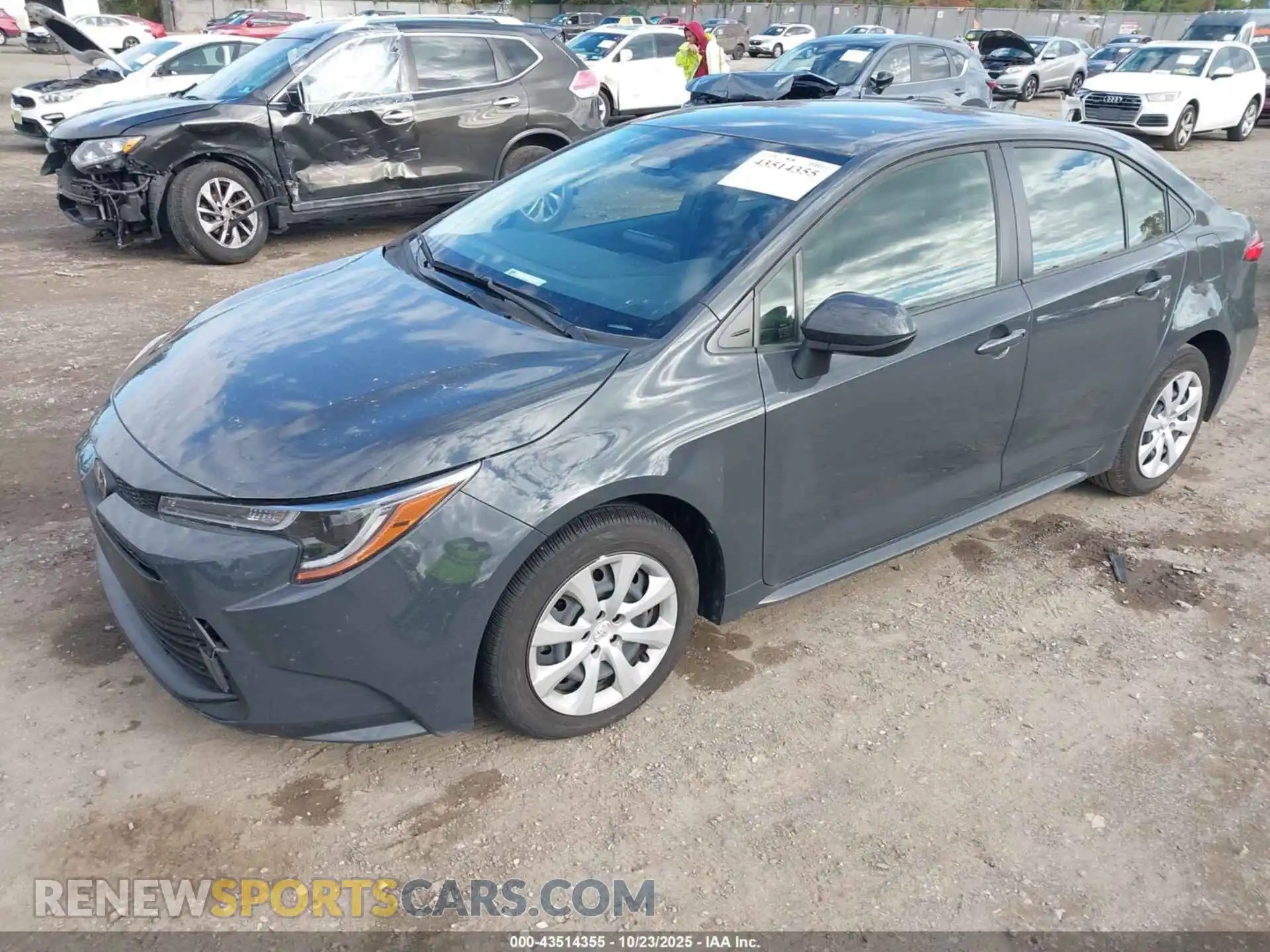 2 Photograph of a damaged car JTDB4MEEXR3024522 TOYOTA COROLLA 2024