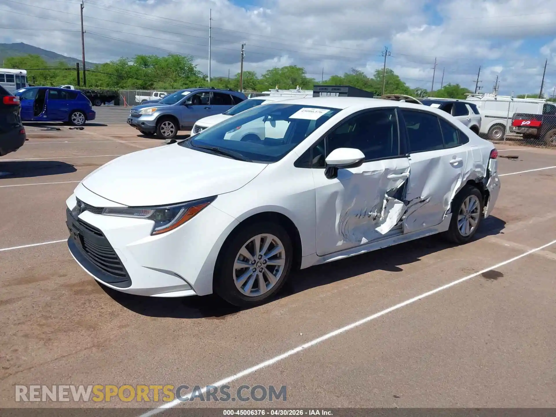 2 Photograph of a damaged car JTDB4MEEXRJ017095 TOYOTA COROLLA 2024