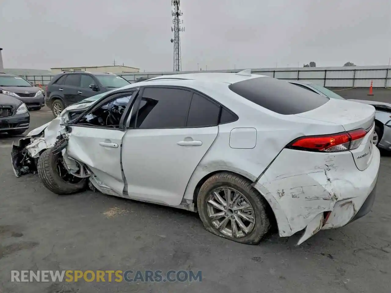 2 Photograph of a damaged car JTDBCMFE2R3045110 TOYOTA COROLLA 2024