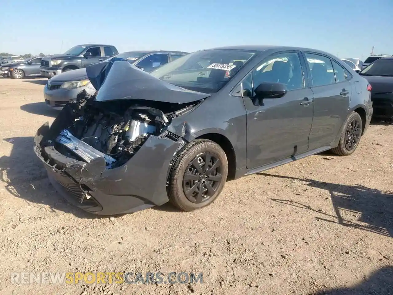 1 Photograph of a damaged car JTDBCMFE2R3045883 TOYOTA COROLLA 2024