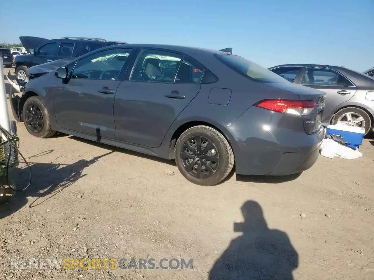 2 Photograph of a damaged car JTDBCMFE2R3045883 TOYOTA COROLLA 2024
