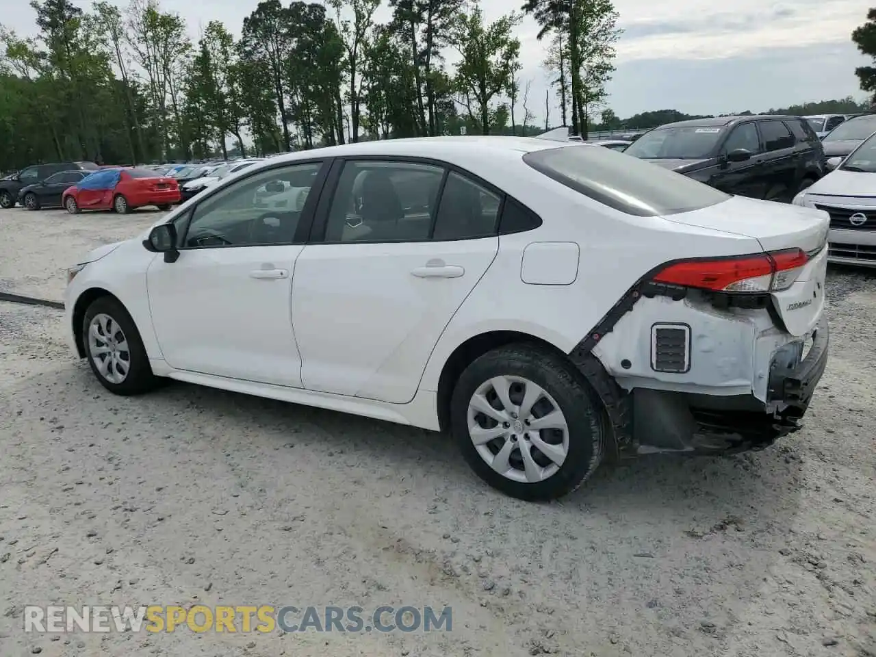 2 Photograph of a damaged car JTDBCMFE2RJ030277 TOYOTA COROLLA 2024