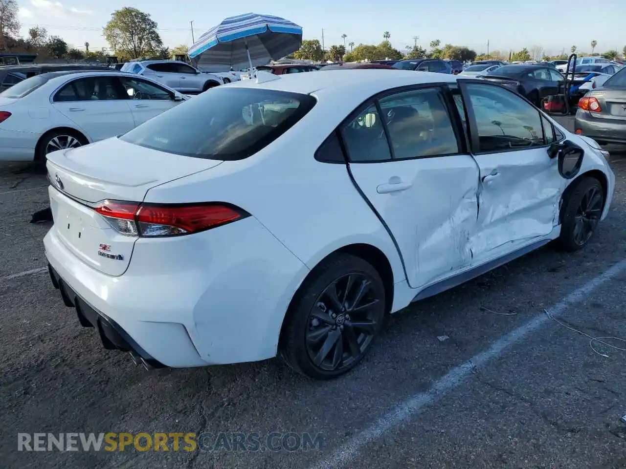 3 Photograph of a damaged car JTDBCMFE3R3066967 TOYOTA COROLLA 2024
