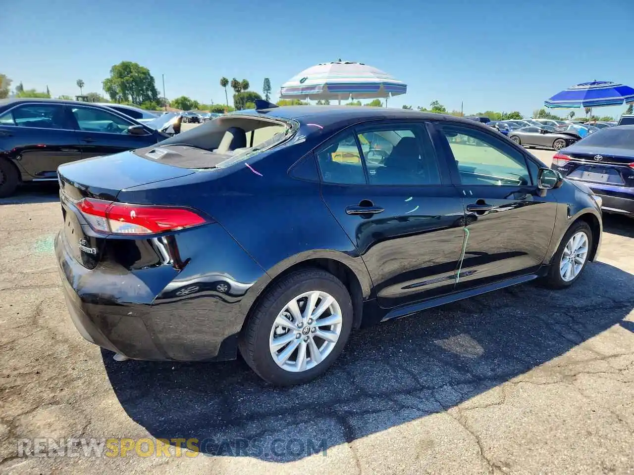 3 Photograph of a damaged car JTDBCMFEXR3055237 TOYOTA COROLLA 2024