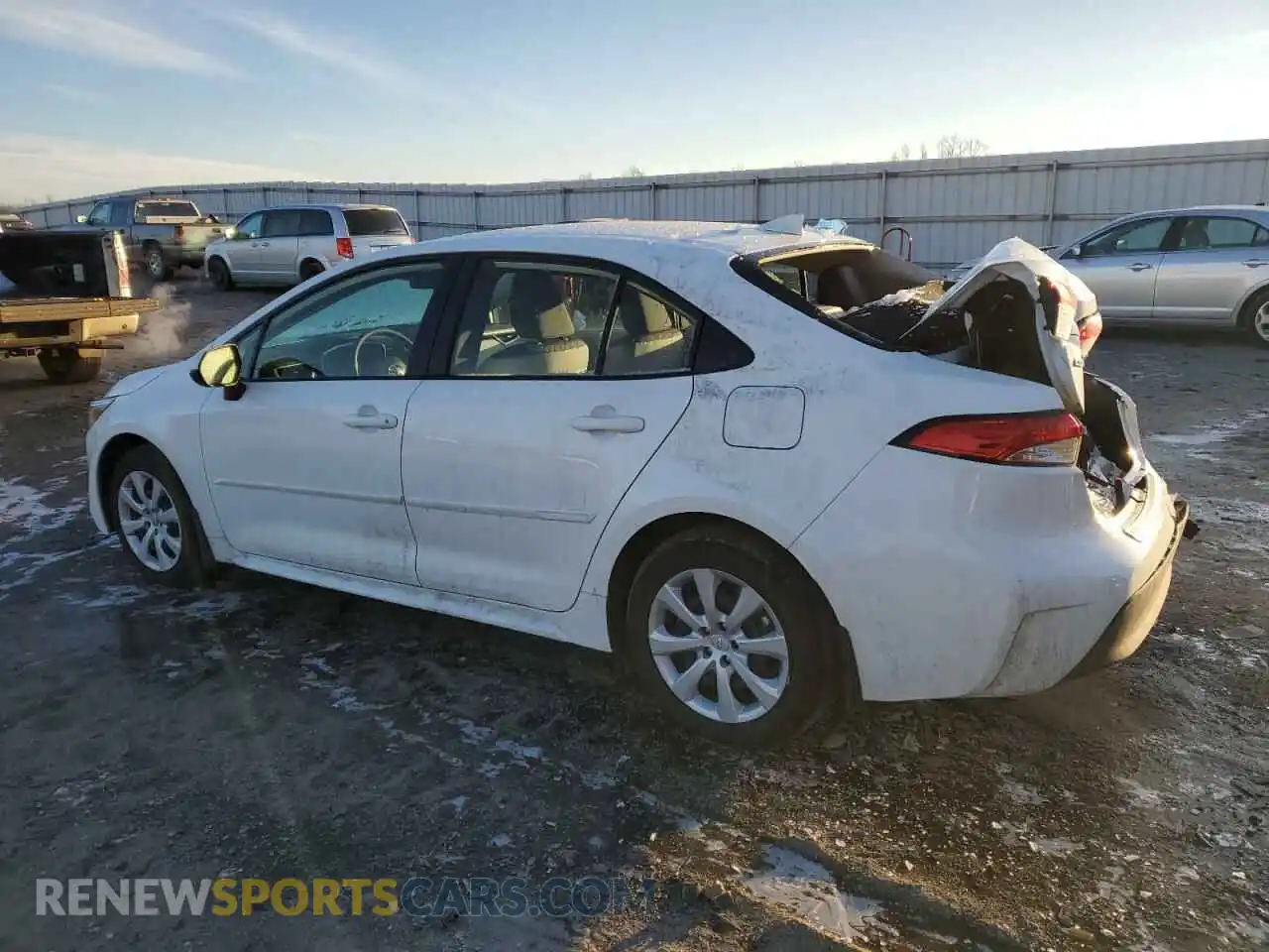 2 Photograph of a damaged car JTDBCMFEXR3065315 TOYOTA COROLLA 2024